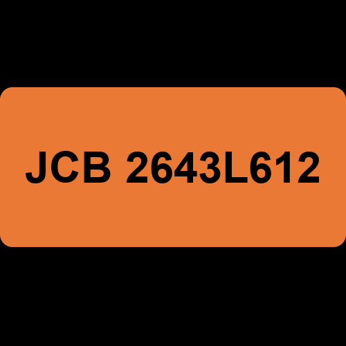 JCB 2643L612